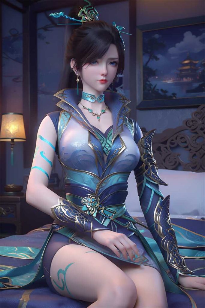 [第155期] [斗破苍穹] [青鳞 · 系列一] 涩涩 [114P]-AI国漫分享