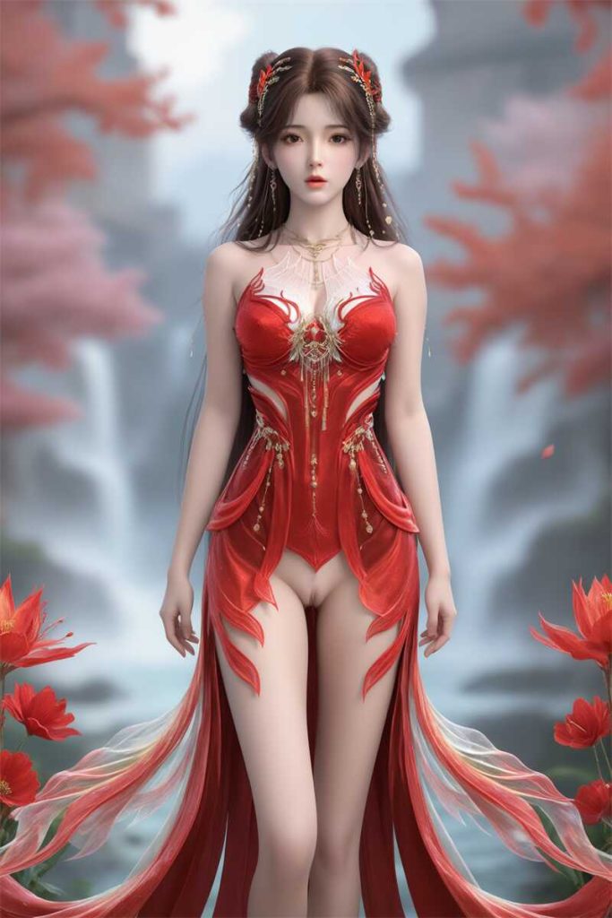 图片[3]-[第714期] [完美世界] [火灵儿 · 火女系列] AI国漫 性感女神 [158P]-AI国漫分享