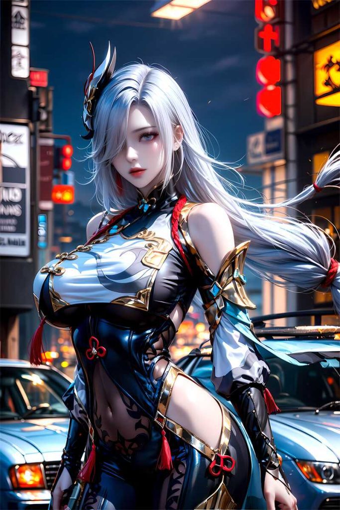 [第233期] [原神] [申鹤 · 系列一] 涩涩 [59P]-AI国漫分享