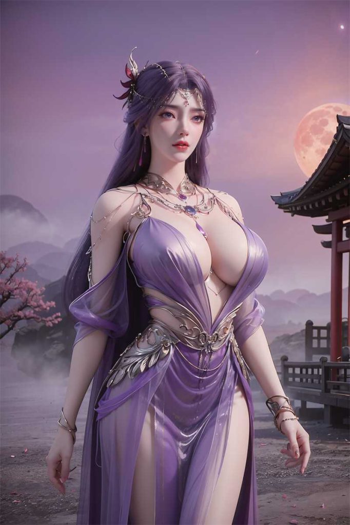 图片[2]-[第717期] [完美世界] [云曦 · 紫色系列] AI国漫 性感女神 [160P] - AI国漫分享-AI国漫分享