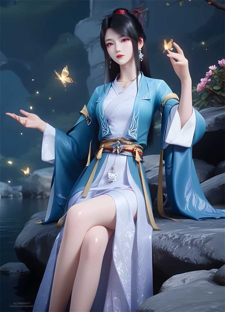 图片[4]-[第419期] [元尊] [夭夭 · 系列一] AI国漫 [42P] - AI国漫分享-AI国漫分享