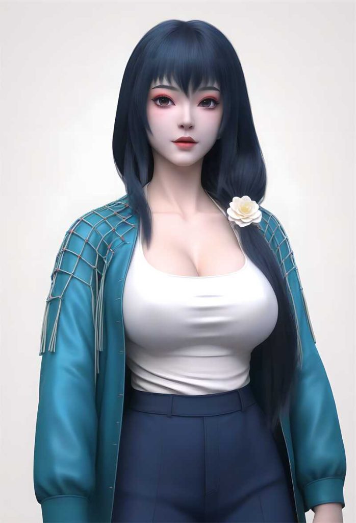 图片[4]-[第354期] [大道朝天] [小荷 · 系列一] 涩涩 [69P]-AI国漫分享