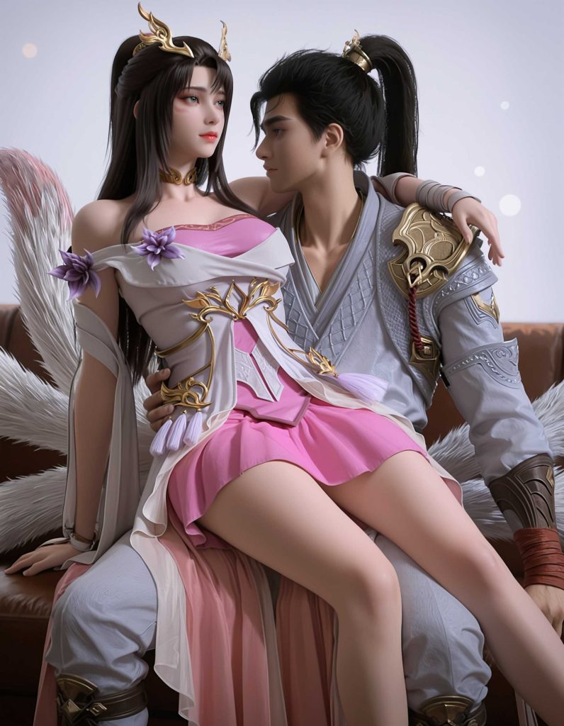 图片[2]-[第781期] [完美世界] [魔女与石昊激情大战] 4K国漫壁纸[106P]-AI国漫分享