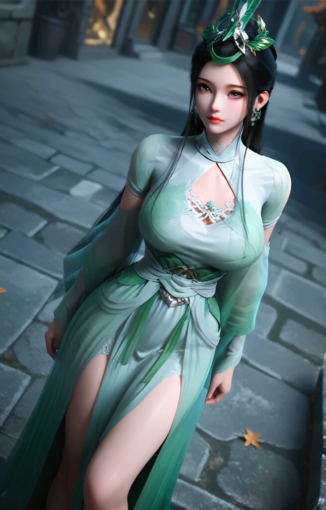 图片[2]-[第996期][神国之上][陆嫁嫁·高清系列三]涩涩 动漫女神 国漫壁纸[50P]-AI国漫分享