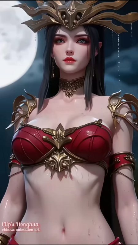 [YouTube系列][‎斗破苍穹][美杜莎女王·高清短视频] 涩涩 动漫女神 AI国漫-AI国漫分享