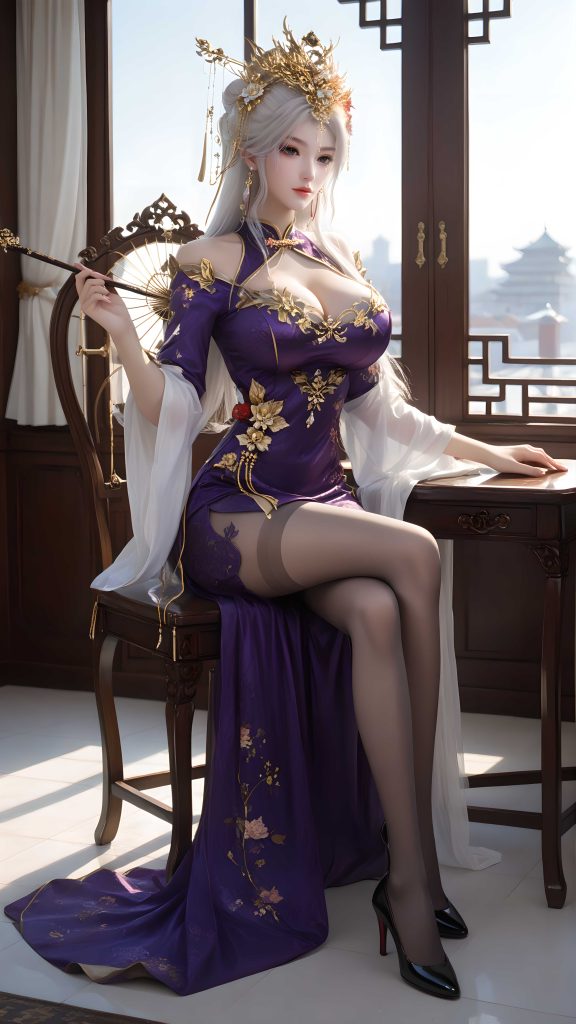 图片[3]-[AI绘画][云深不知梦-云望舒4K写真系列九][58图][第二季205画]S级鉴赏-AI国漫分享