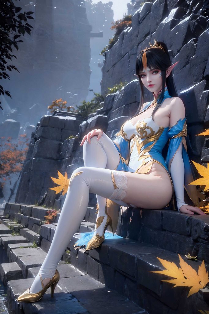 图片[2]-[斗破苍穹-凤清儿写真·纯素不喜勿下高清系列七][142图][第二季449画]-AI国漫分享