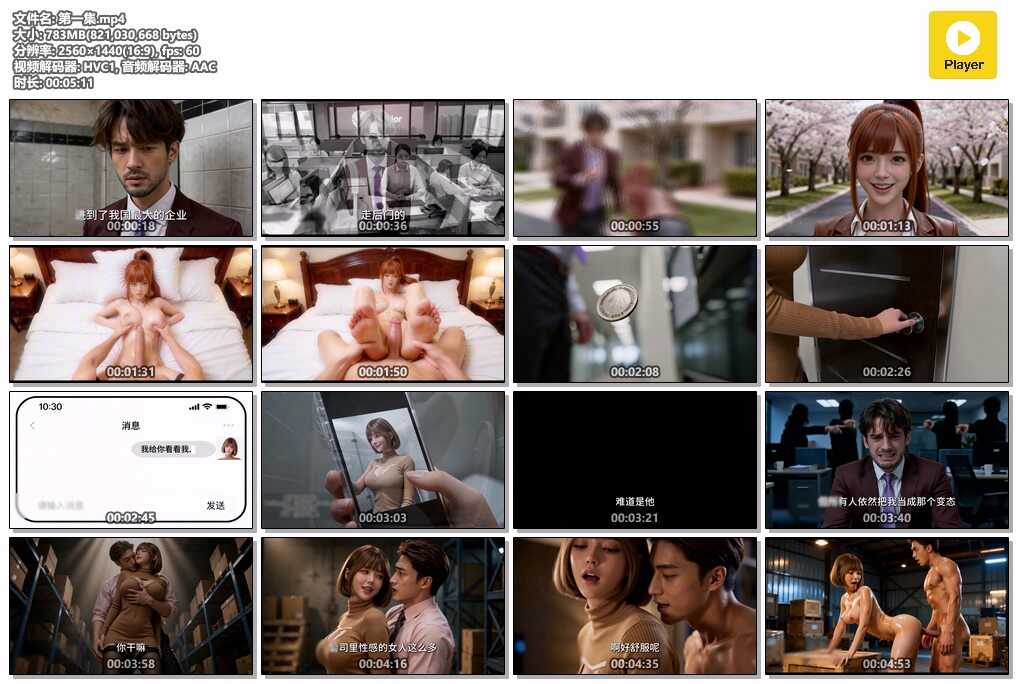 图片[1]-[AI视频系列][真人短剧《美丽新世界》第一集-高清视频系列]-AI国漫分享