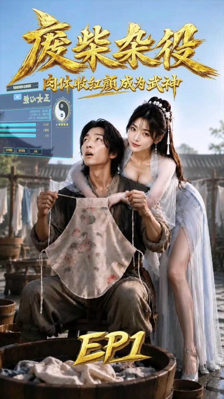 [AI短剧系列][废柴杂役-第1集-高清视频系列]-AI国漫分享