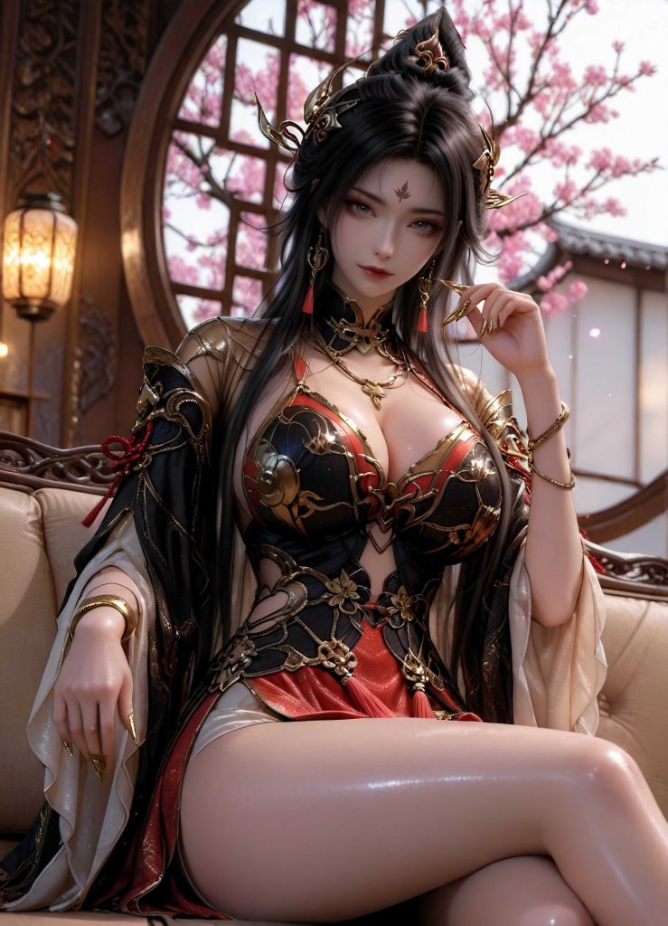 永劫无间-南宫锦-122图-第3季645画-AI国漫分享