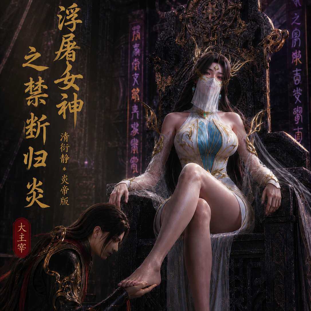 [AI视频系列][大主宰：清衍静 浮屠女神之禁断归炎【炎帝篇】中配剧情]-AI国漫分享